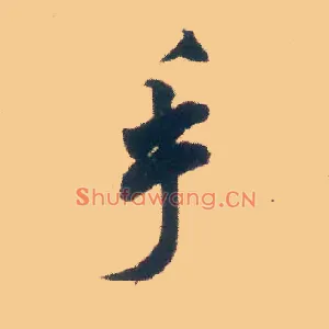 手