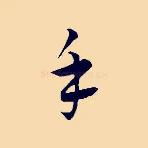 手