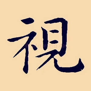 視