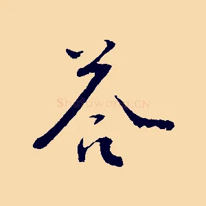 荅