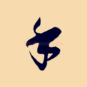 手