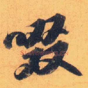 啜
