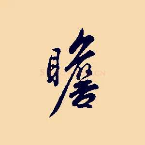 瞻