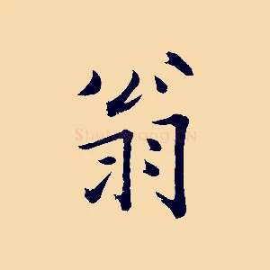 翁