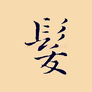 髮