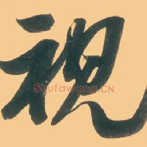 视