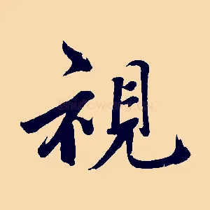 視