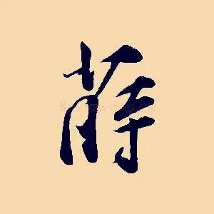 薛