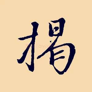 揭