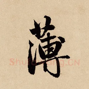 薄