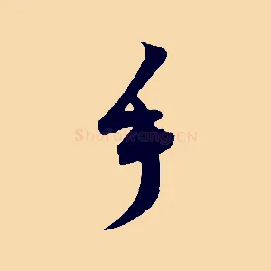 手