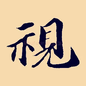 視
