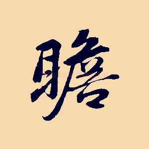 瞻