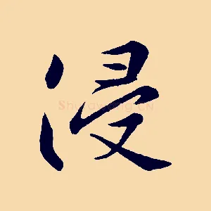 浸