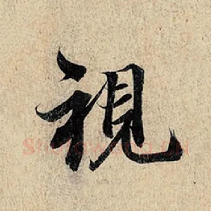 视