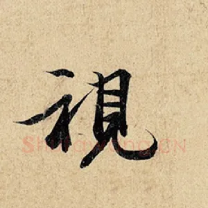 视