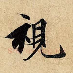 视