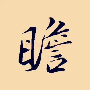 瞻