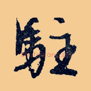 驻
