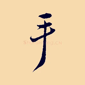手