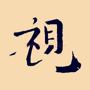 視