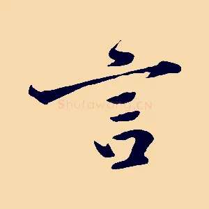 言