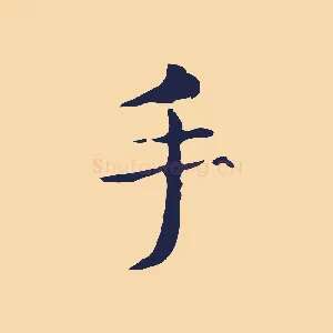 手