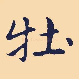 牡