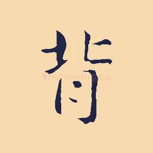 背