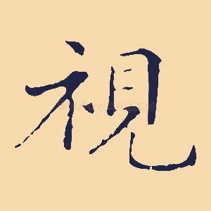 視