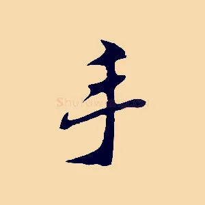 手