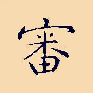 審