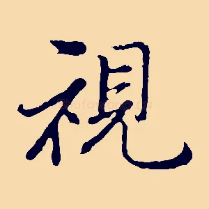 視