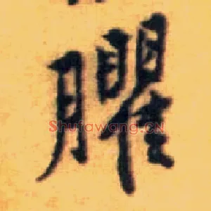 臞