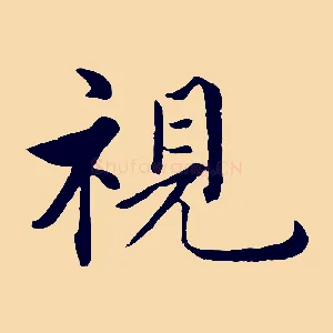 視