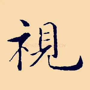 視