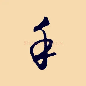 手