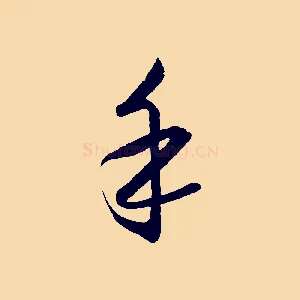 手
