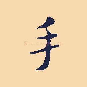 手