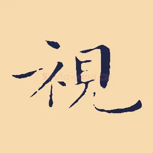 視