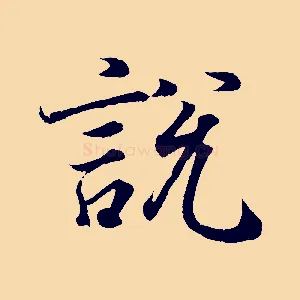說