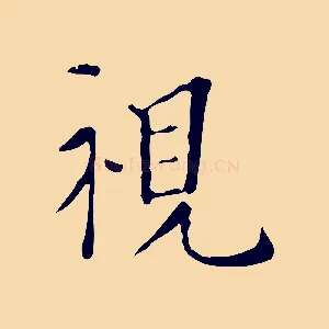 視