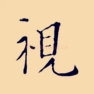 視