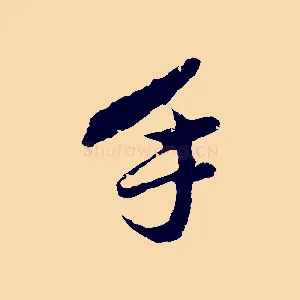 手