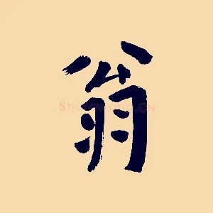 翁