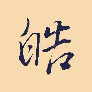 皓