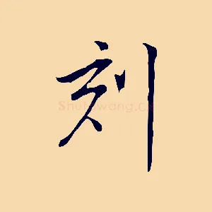 刻